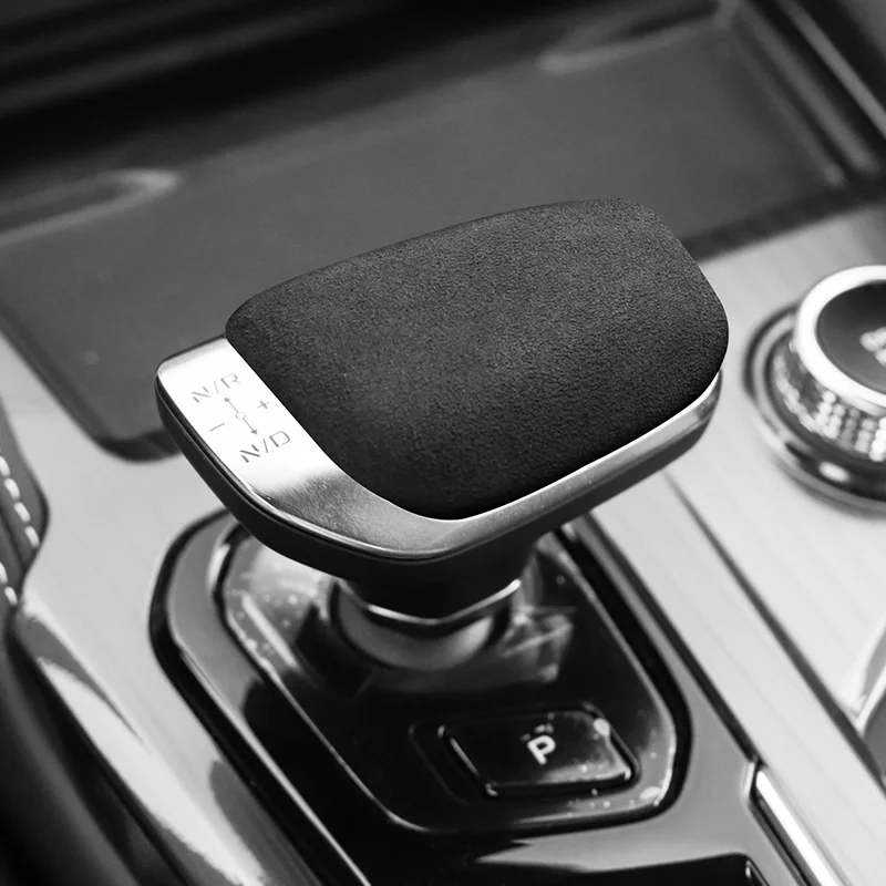 Для Geely Manjaro Xingyue L 2021 2022 2023 Emgrand 2024 алькантара накладка на ручку переключения