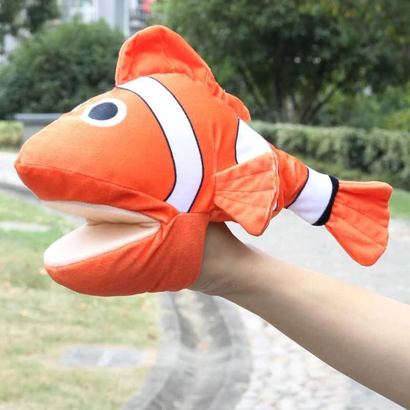 

Bedtime Animal Glove Hand Puppet Family Activity Role Play Child Party Favor Set