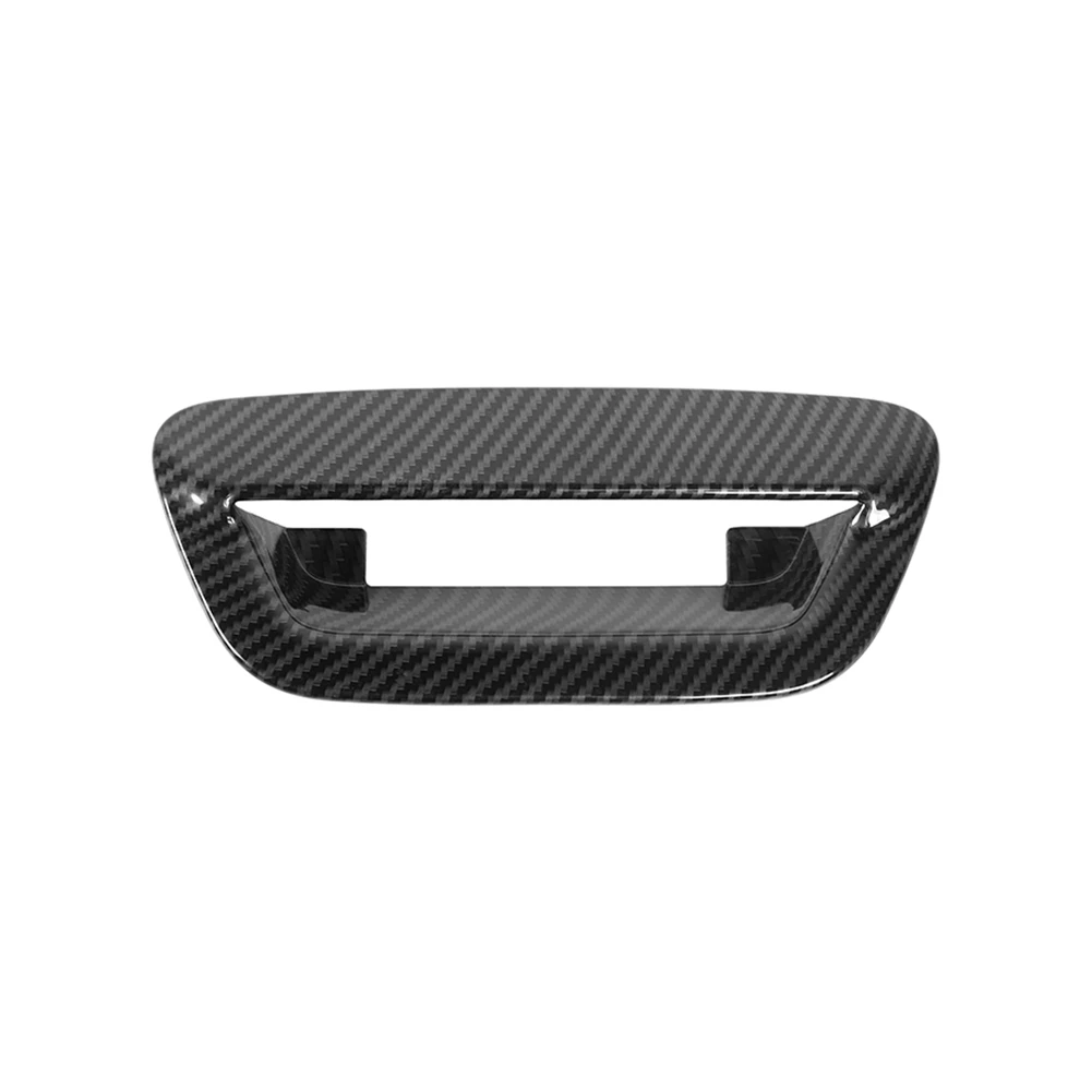 

Для компаса 2017 2018 2019 2020 2021 Автомобильная задняя дверь багажника Ручка оболочка декоративная крышка наклейки ABS углеродное волокно