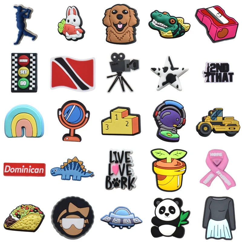 

Wholesale Bulk Women Charm Para Pins Boy Decorations for Croc Girl Shoe Charms Men Gifts Kids Packs Shoes Accessories Set Jeans
