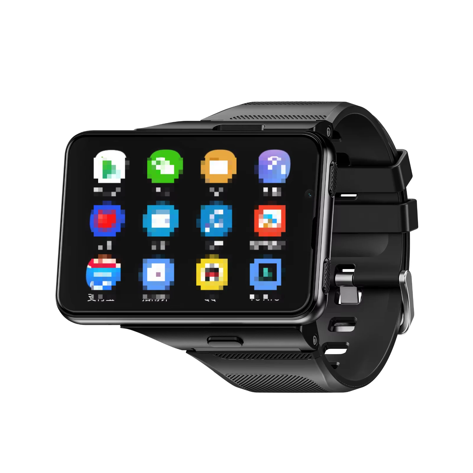 Фото Мужские умные часы Lokmat APPLLP MAX Android, прямоугольные, 2,88 дюйма, 2300 мАч, GPS, 4G, Wi-Fi, с поддержкой SIM-карты №1