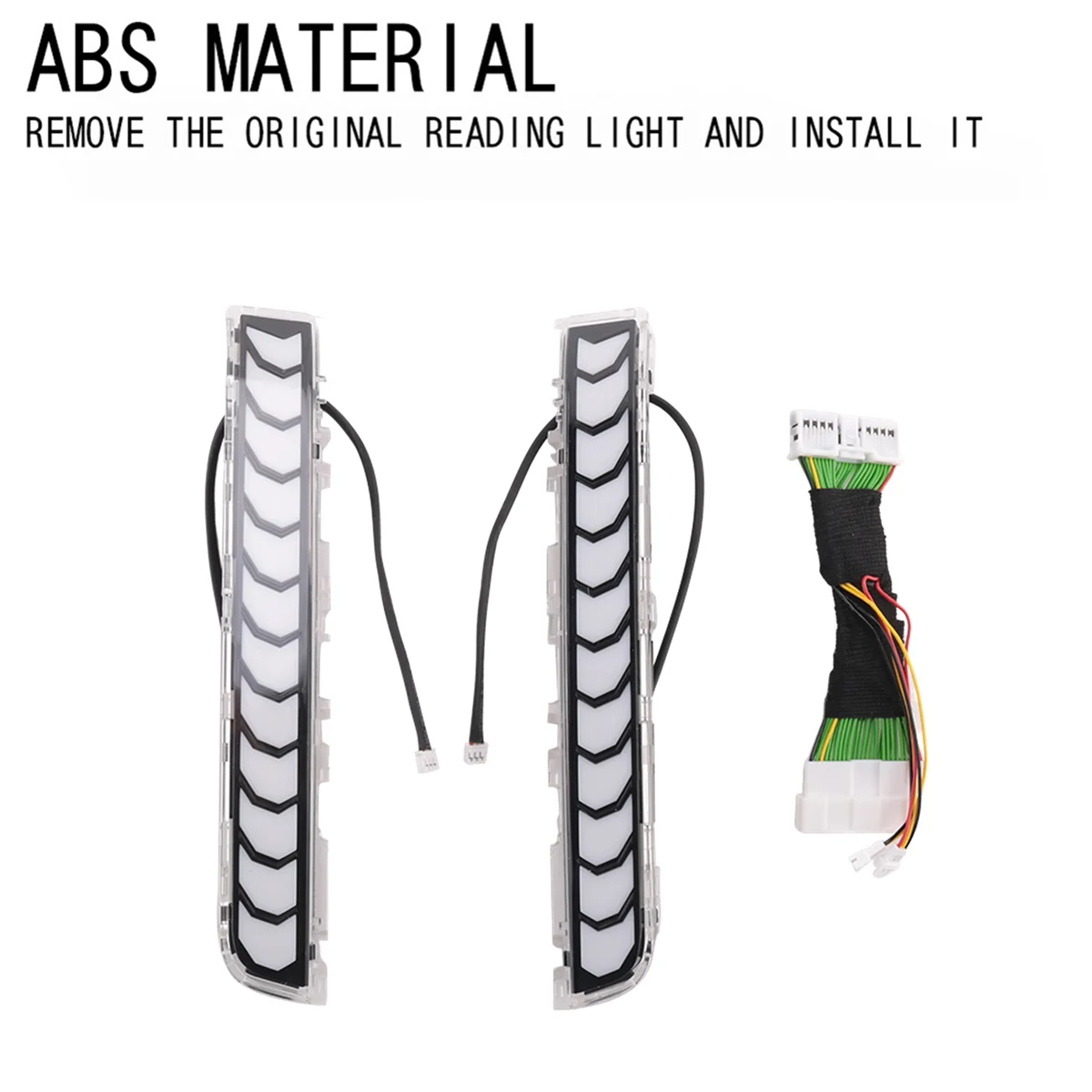 Для Alphard/VELLFIRE 40 Series 2023 + автомобильная передняя лампа для чтения освещающая с