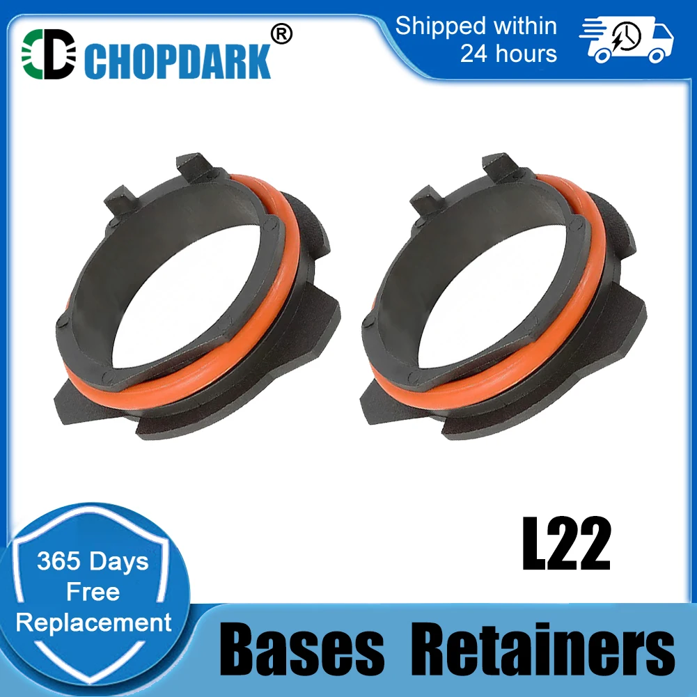 

LED H7 Retainer Adapter Holder Base For BMW E39 5 Series 525i 528i 530i 540i M5 Replace Upgrade LED HID Lights On Low Beam 2pcs