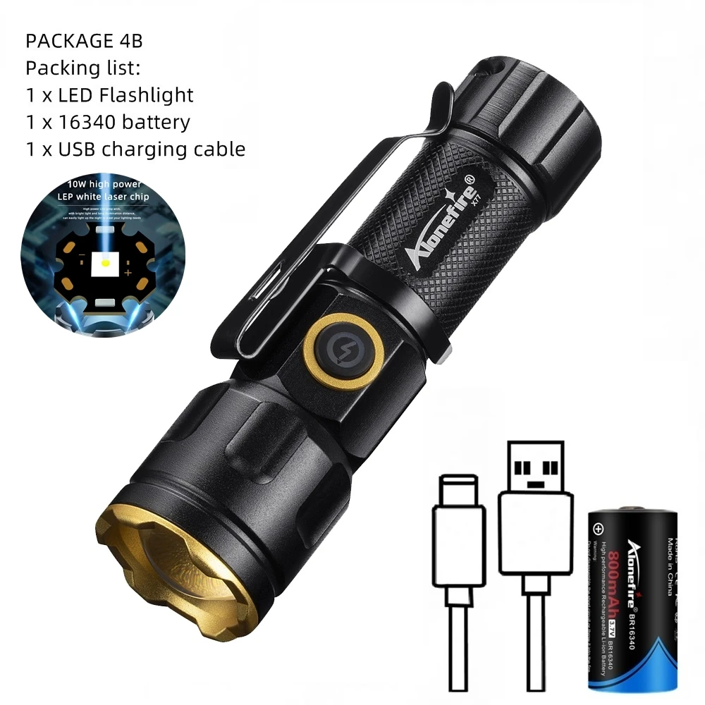 

AloneFire X77 мини-фонарик белый свет