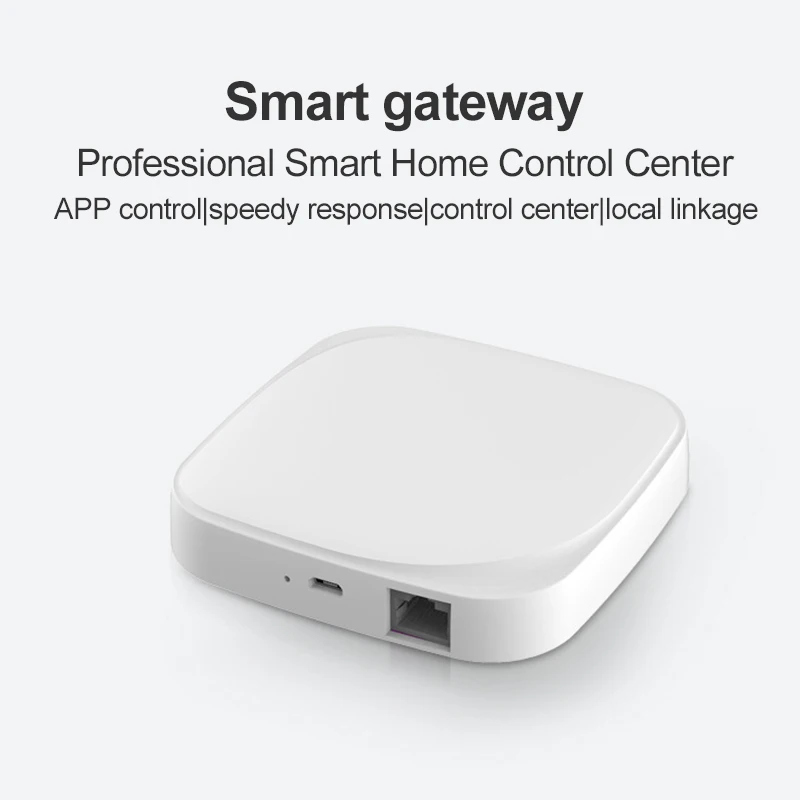 

Gateway Hub Dc5v 1a Micro Usb Support Remote Control Wifi 2.4ghz 802.11b/g/n 100 Devices Online At The Same Time Smart Gateway