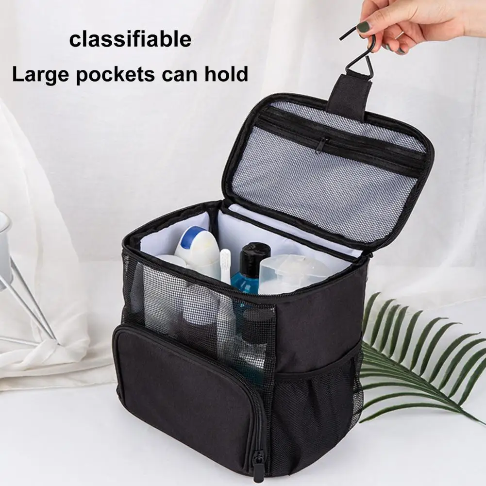 

Essentials Tote Bag Practical Multifunctional Multi Pockets Business Trip Supply Cosmetic Bag Cosmetic Pouch