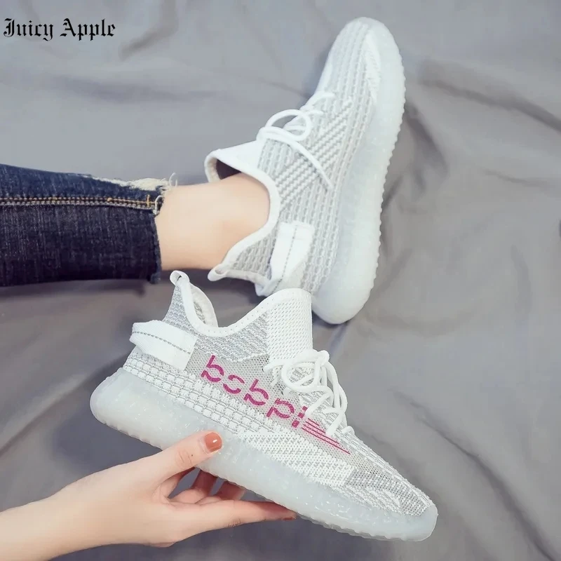 

Juicy Apple Sneakers Women's Rubber Sole Cloth Shoes Ladies Sneakers Vacation Sports Running Shoes Flats Shoe Women 2022 Summer