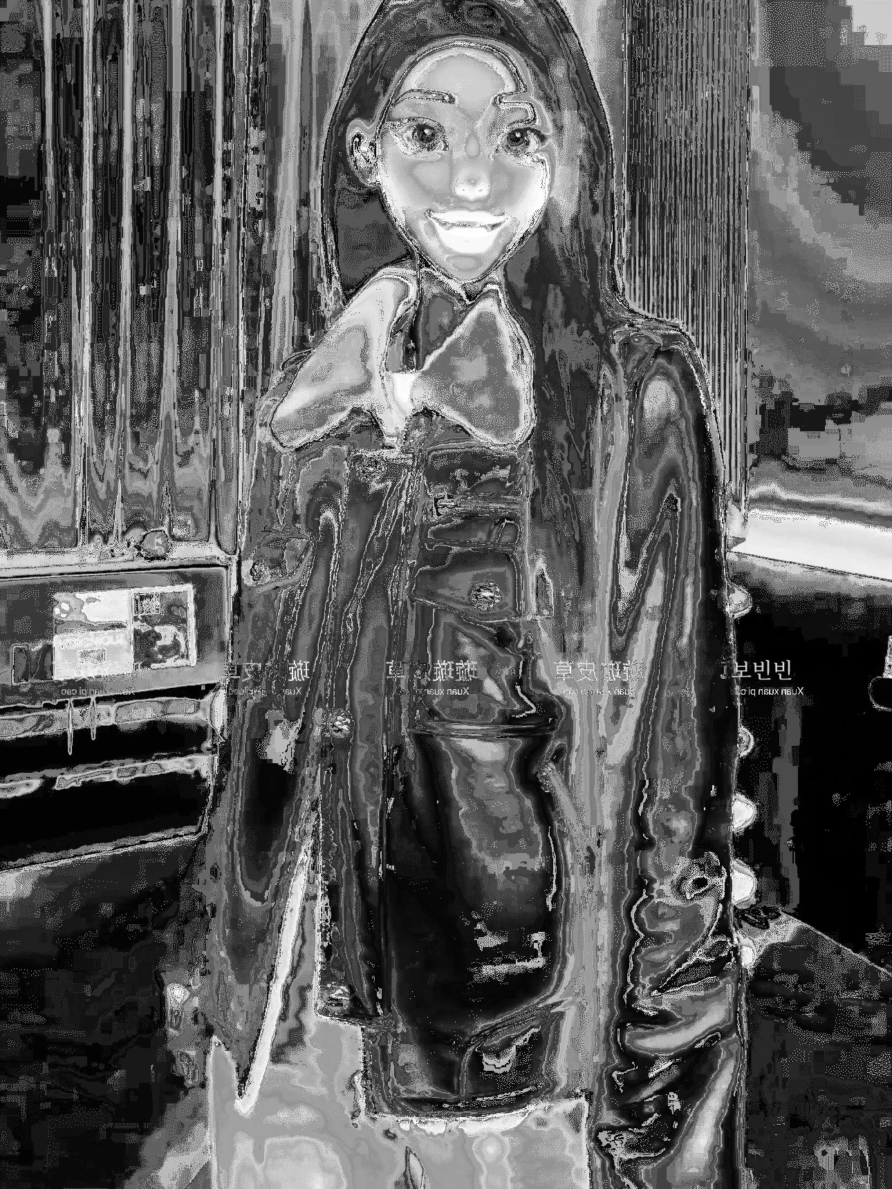 Haining 2024 зимняя новая меховая интегрированная верхняя одежда женская однобортная