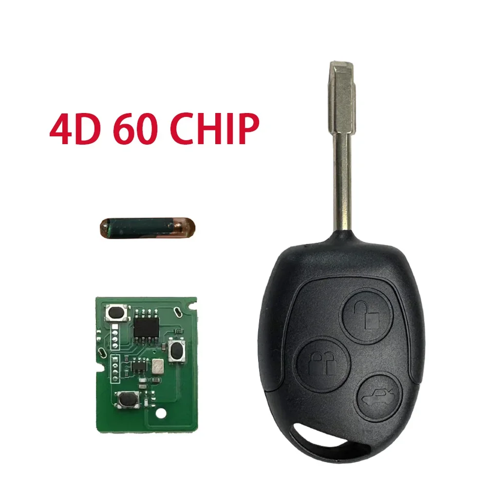 

SUPERKEY 4D60 4D63 для Ford Focus Mondeo Transit connect Courier Fiesta Fusion Galaxy Mondeo S-Max C-Max 433 МГц удаленный автомобильный ключ