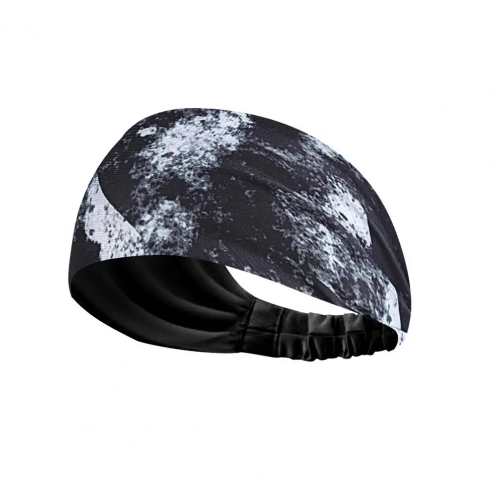

Влагоотводящий головной убор с узором растягивающийся спортивный головной убор для йоги