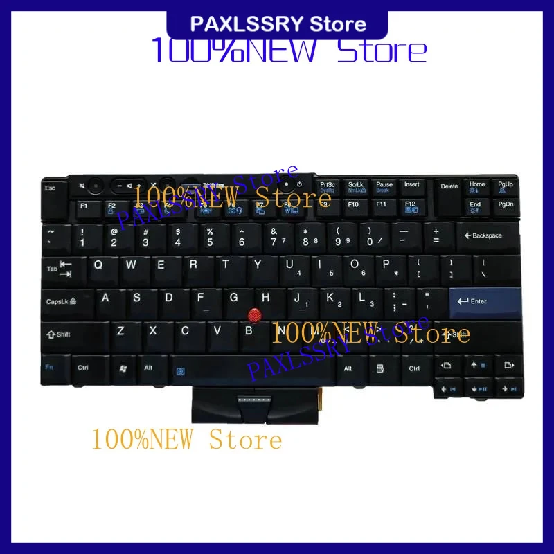 Фото Клавиатура для ноутбуков ThinkPad T410, T410S, T420, T420S, X220, X220I, X220S, X220T, T510, T520, W510, W520 (американская раскладка) №1