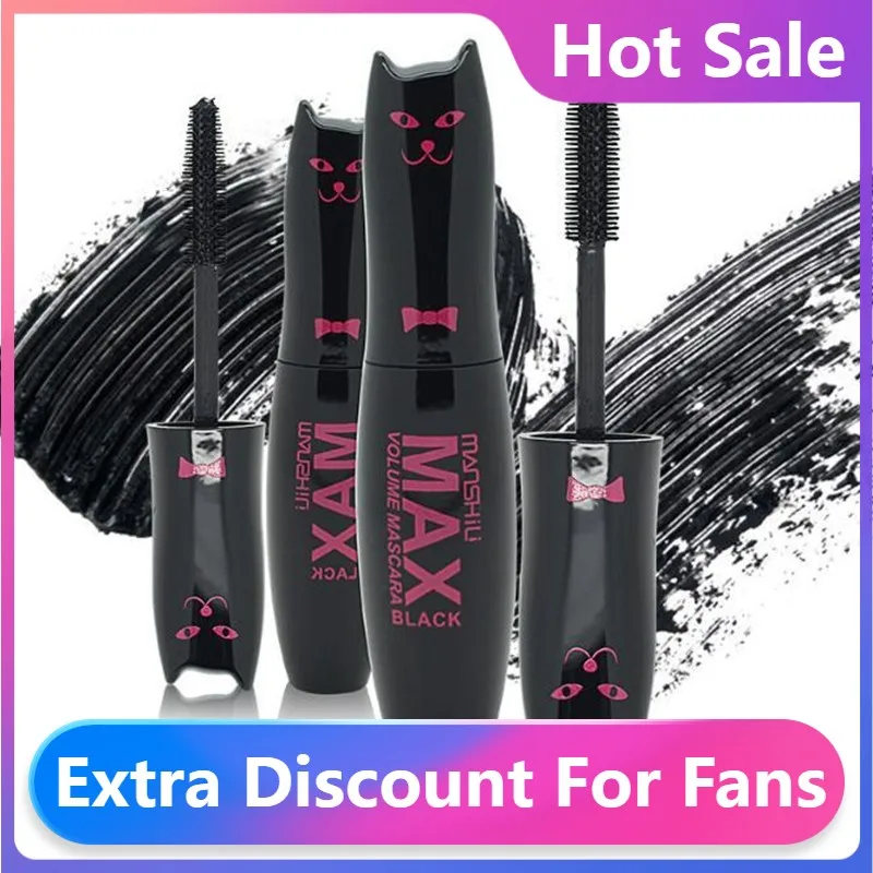 

Hot Sale Original Max Volume Mascara Water-proof Black Curling And Thick Eye Eyelashes Makeup 4d Fiber Lash Mascara Cosmetic