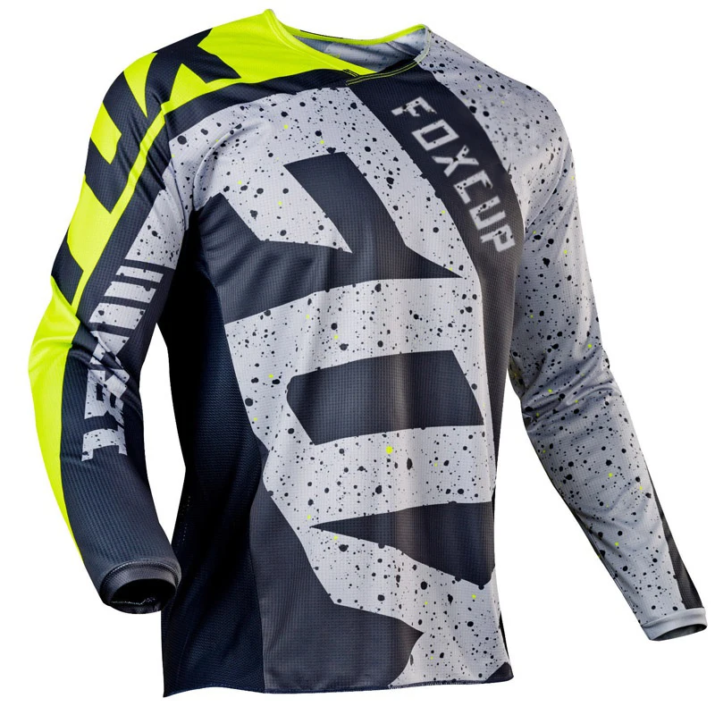 

2022 Горные Джерси Кубок лисы горный велосипед MTB рубашки внедорожник DH мотокросс спортивная одежда гоночный велосипед Велоспорт одежда