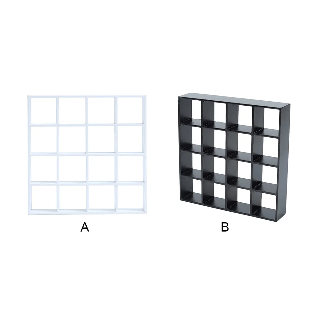 

Демонстрационный шкаф для кукольного дома, 1-12 дюймов, имитация модели, полка для хранения, декоративный шкаф, витрина, мебель, декоративный ...