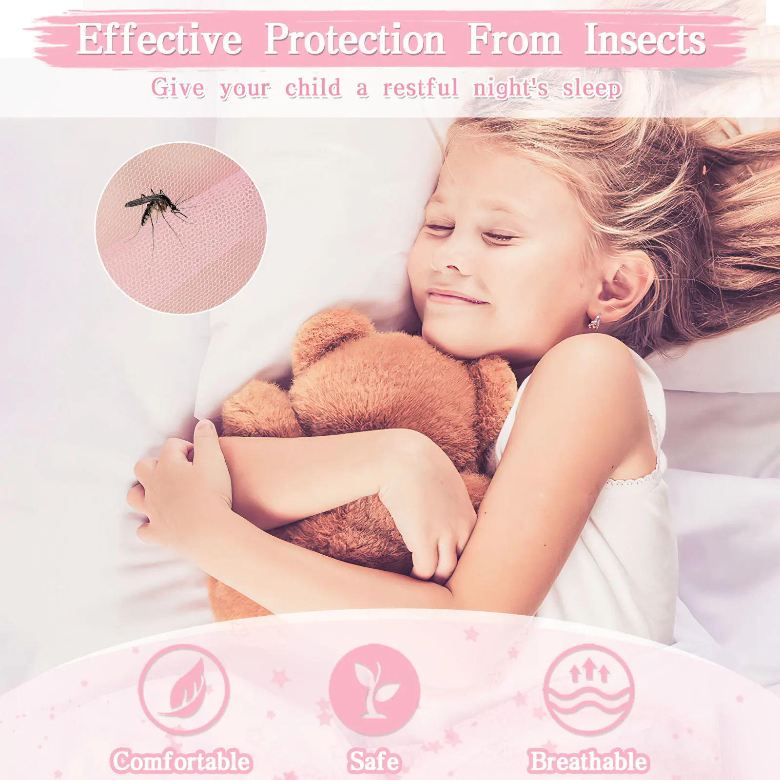 Двойной Навес для девочек шторы кровати розовые принцессы занавески подарок на