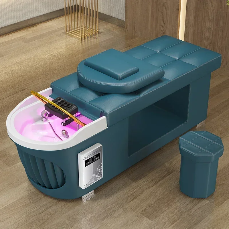 Чистый красный прилив кровать для шампуня лечения головы парикмахерская салон