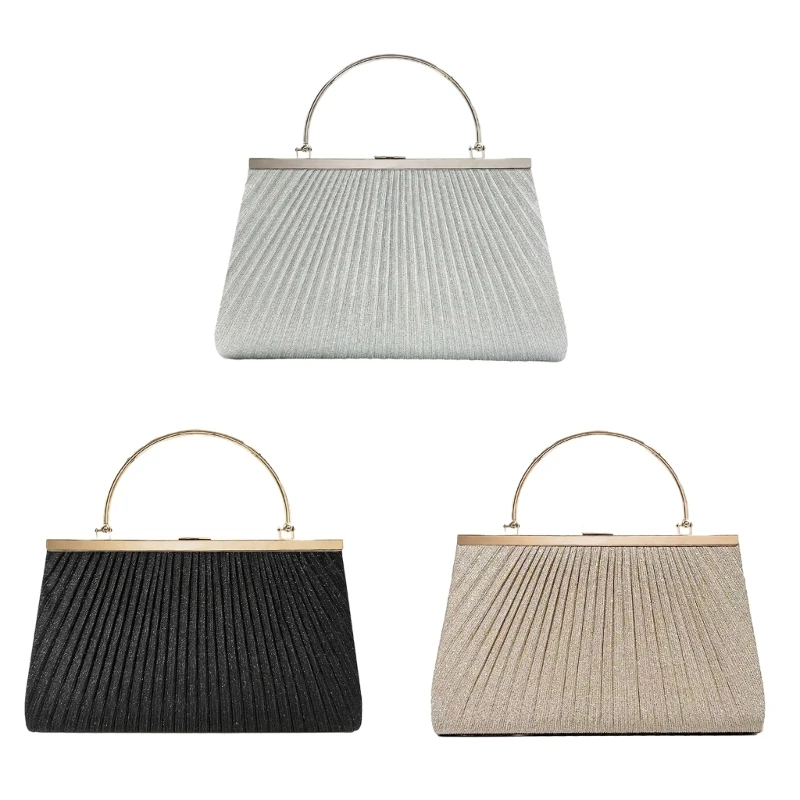 

M6CC 2023 Glitter Evening Bag Formal Lady Purse Elegant Party Banquet Wedding Clutch Handbag Sparkling Crossbody Shoulder Bag