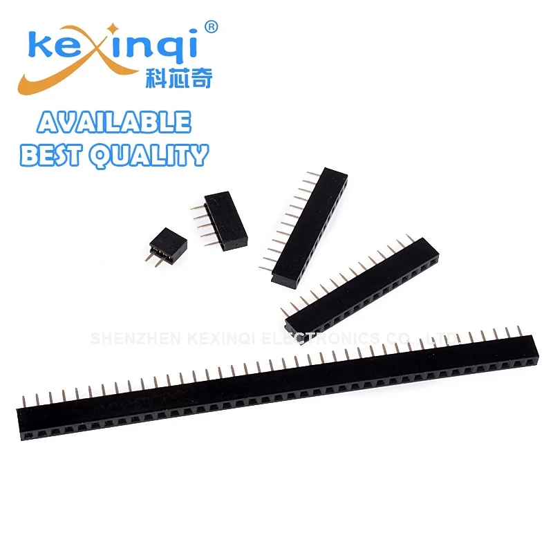 

20pcs Single Row Female 2.0MM Socket PCB Board Tolerance 2mm Breakable Pin Header Connector Strip 1*2P 3P 4P 5P 6P 7P 8P 9-40P