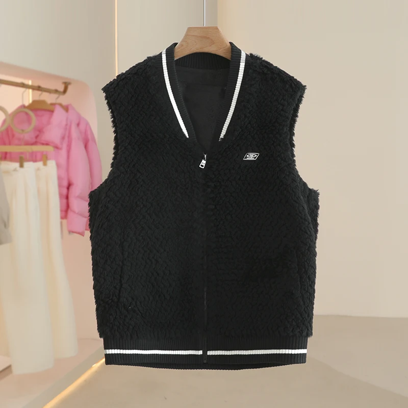 Тяжелая рекомендация [**] 00 ~ шерстяной высококачественный жилет Sense топ 2024 зимняя