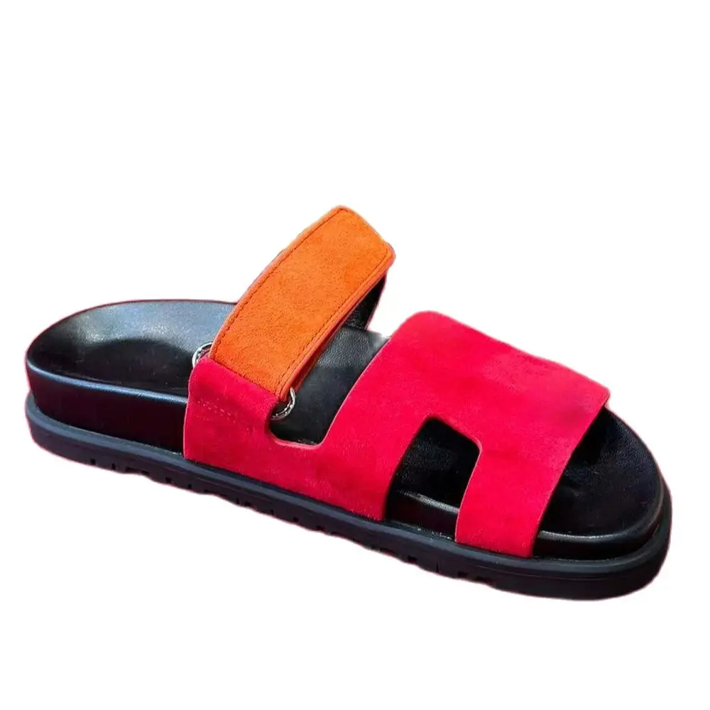 

Top quality summer leather slippers for comfortable sandals