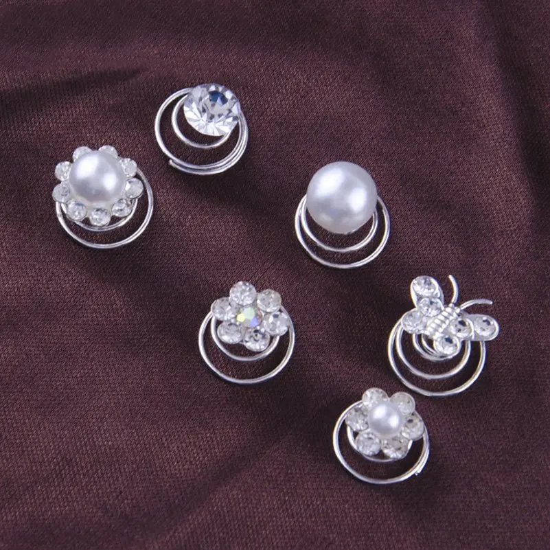 12 шт./партия женские свадебные шпильки для волос