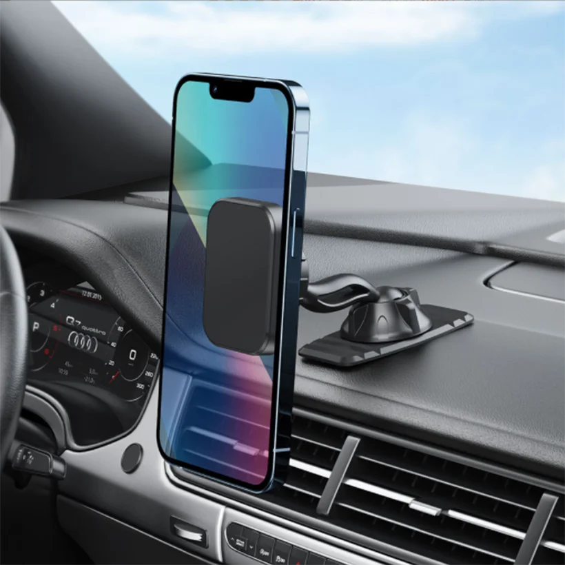 

Magnetic Car Holder Fit For Samsung Mobile Phone Holder Stand Auto Air Vent Magnet Mount GPS Support 1pc