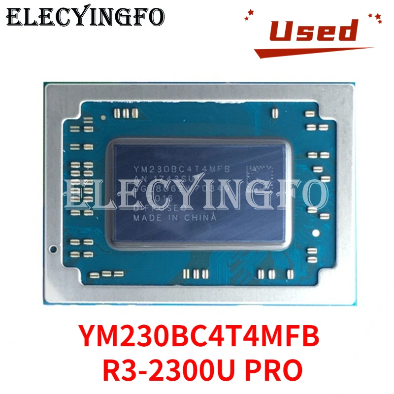 

Refurbished YM230BC4T4MFB R3-2300U PRO CPU BGA Chipset re-balled Tested 100% good Working