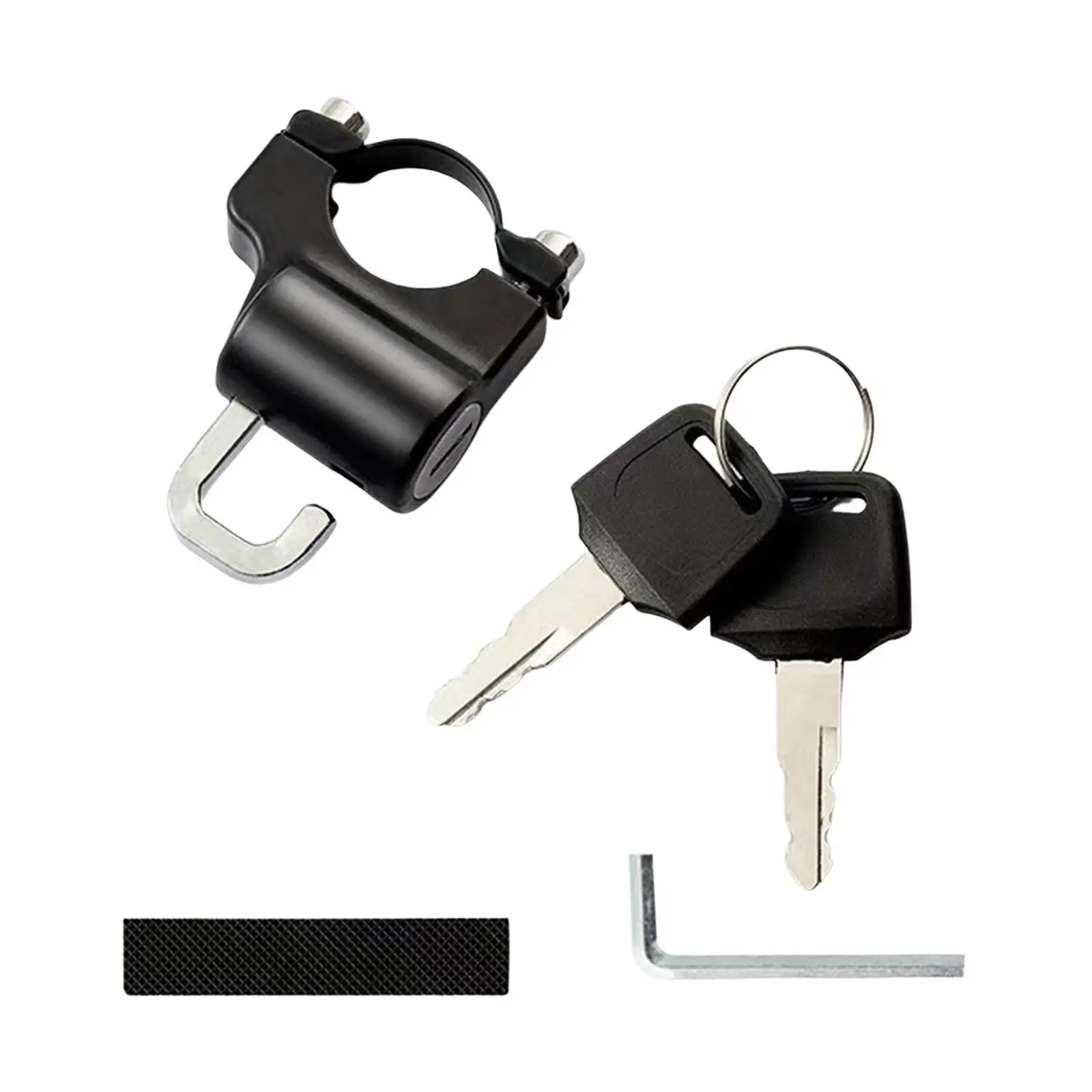 

Motorcycle Hook Lock Motorcycle Accessories Easy to Install Aluminum Alloy High
