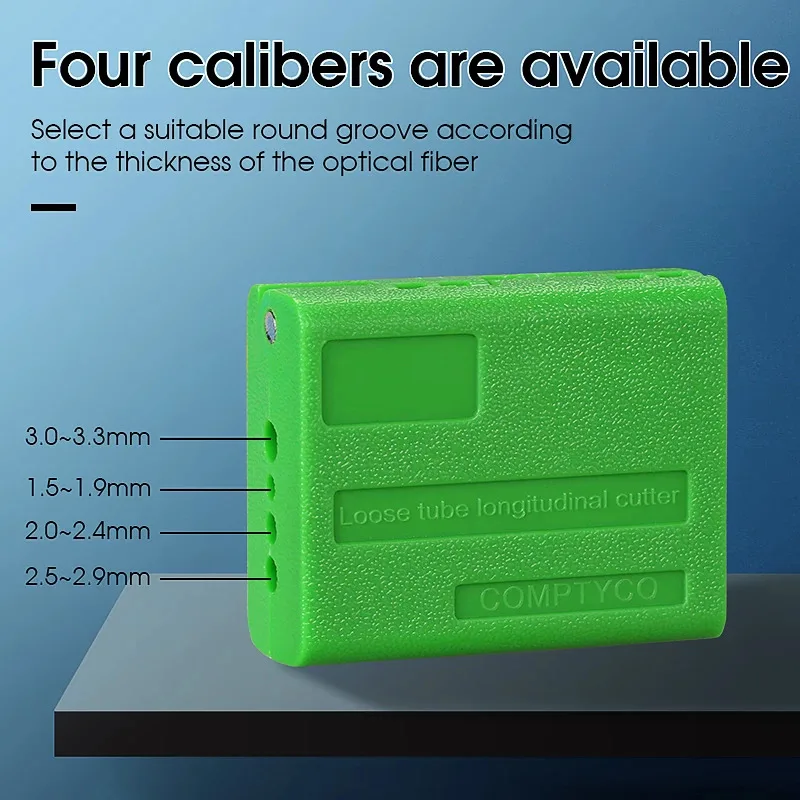 Fiber Stripper Longitudinal Beam Pipe Open Cover Type 1.5-3.3mm  Cable Opener Peeler Opener Loose Tube Sunroof Knife Slitter