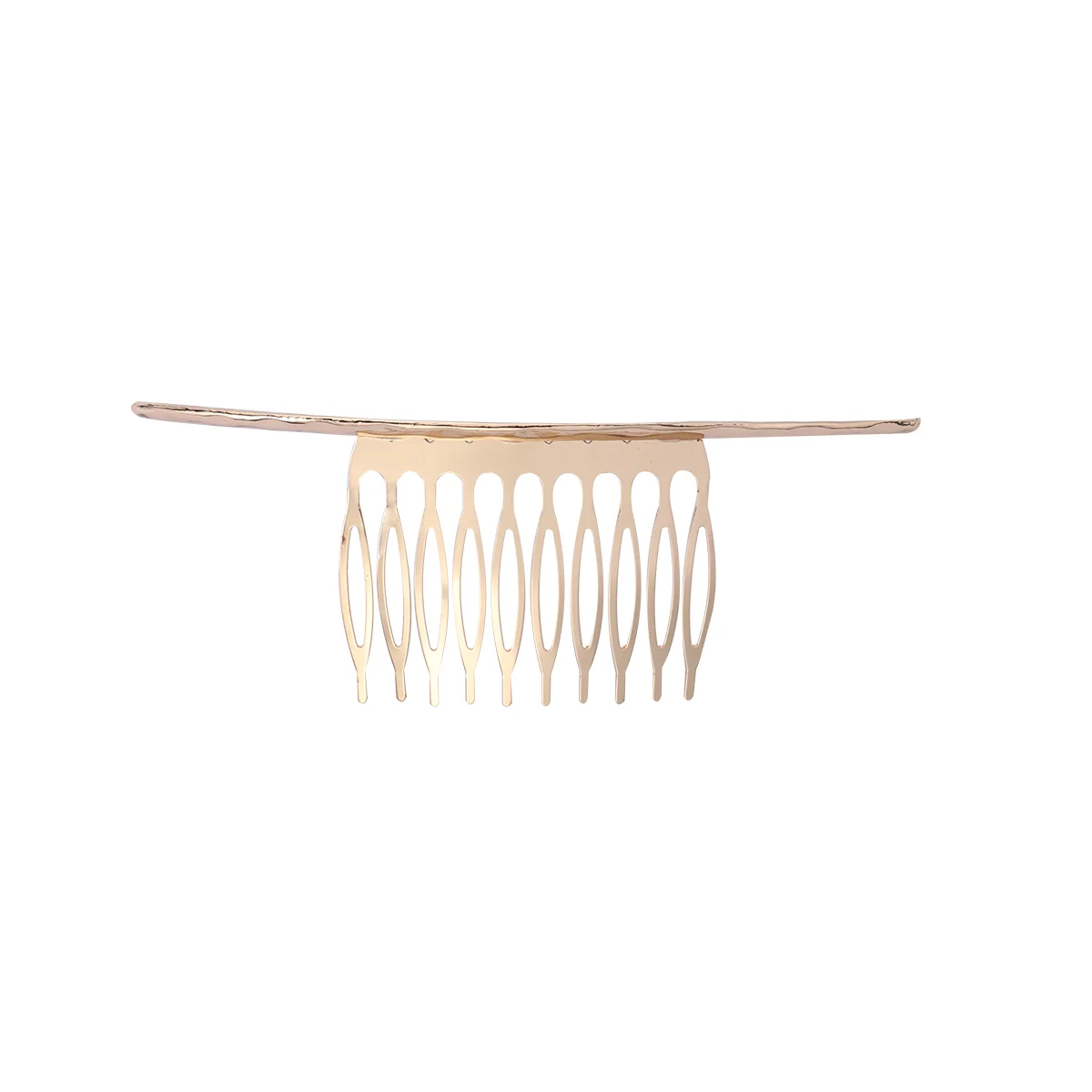 

Simple Hair Side Combs Comb Hair Clip Band Hair Comb for Ladies (Golden)