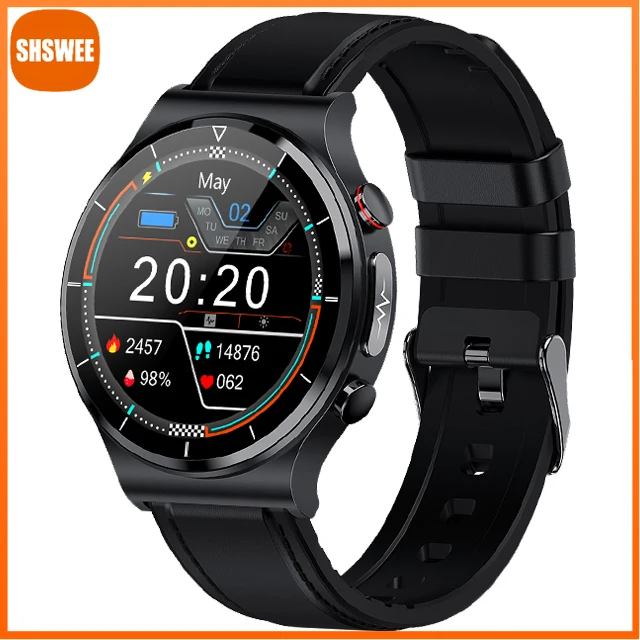 

Health Smart Watch Men ECG+PPG Body Temperature Blood Pressure Heart Rate IP68 Waterproof Wireless Charger For Xiaomi Huawei