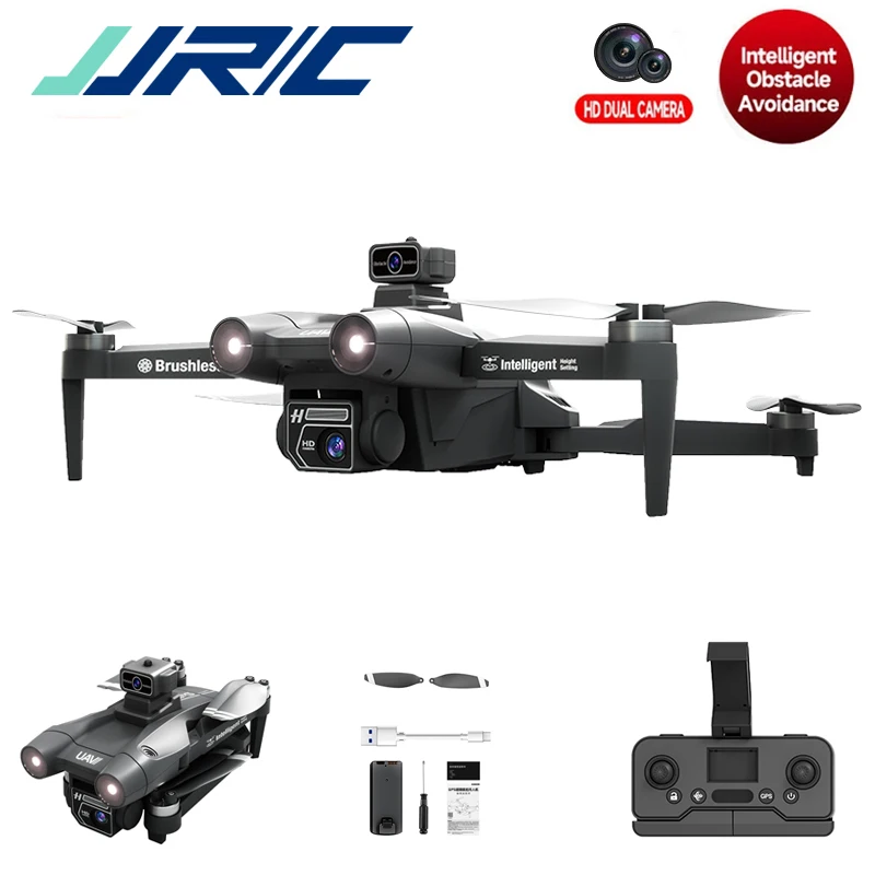 New Jjrc X28 Gps Drone 2.4g Wifi Fpv 4k Eis Dual-cameras Aircraft Brushless Obstacle Avoidance Foldable Rc Dron Quadcopter Toy