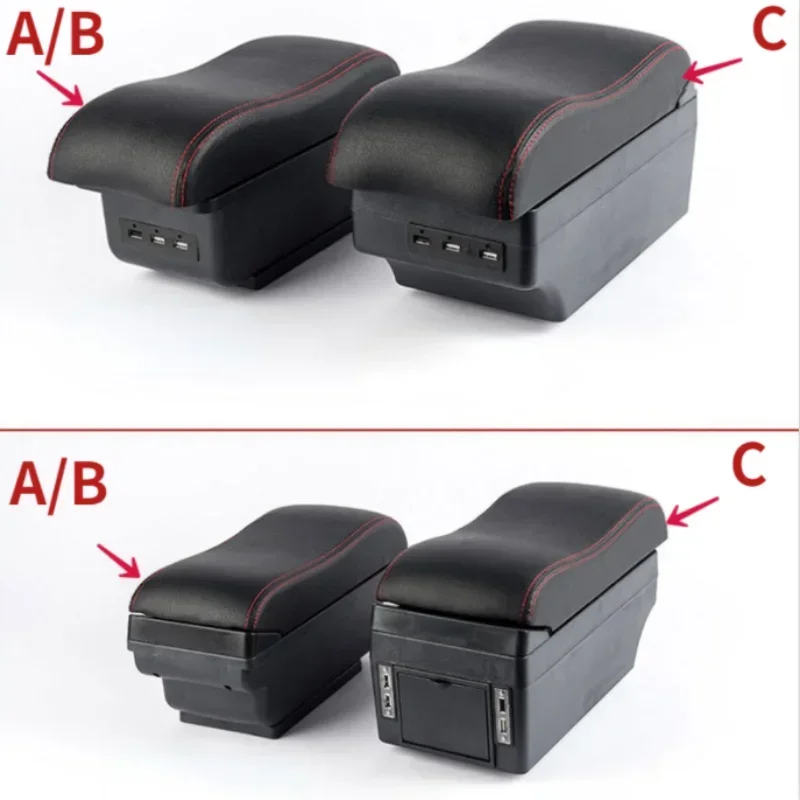 Поворотный подлокотник для Honda Fit Jazz 2002-2007 хэтчбек центральная консоль ящик