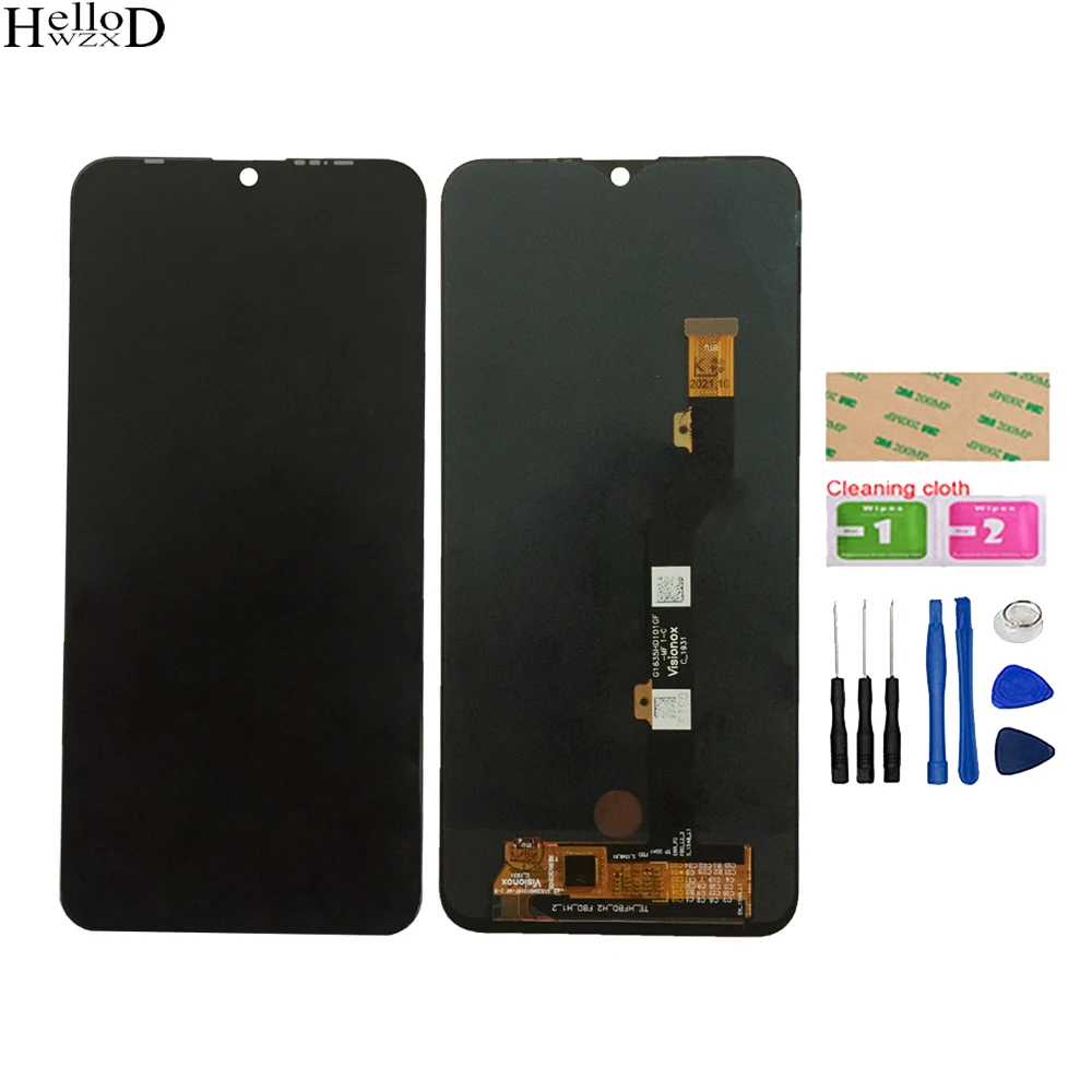 

OLED Top Quality LCD Display For Tecno Camon 12 Pro CC9 LCD Display Touch Screen Digitizer Assembly Replacement+Tools