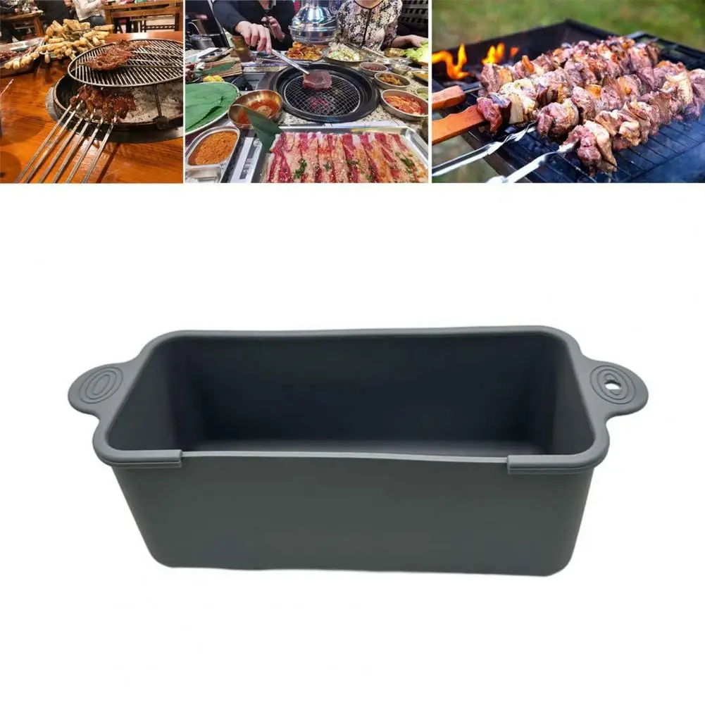 

Grease Catcher Liner Heat-Resistant Food Grade Reusable Griddle Grease Catcher Blackstone Tray Liner Kitchen Supplies