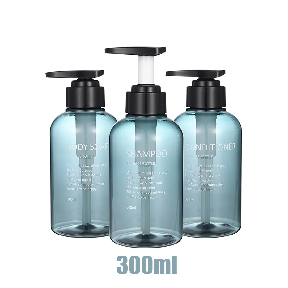 

Многоразовые дозаторы для шампуня, кондиционера и мыла из пластика