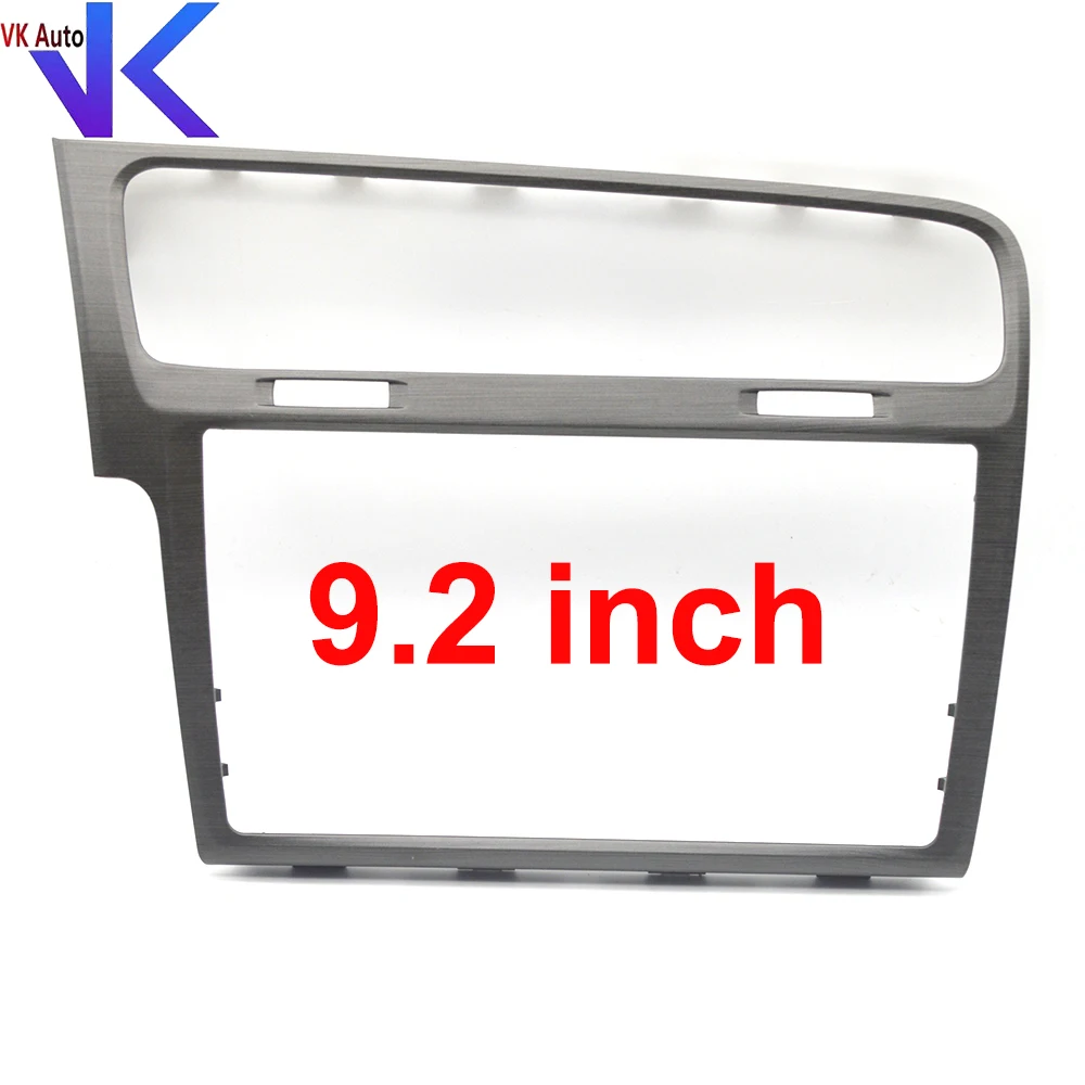 

8 inch / 9.2 inch Piano Black MIB Frame Radio Panel Decorative Frame For VW Golf MK7 Golf MK7.5 MIB Screen Bezel