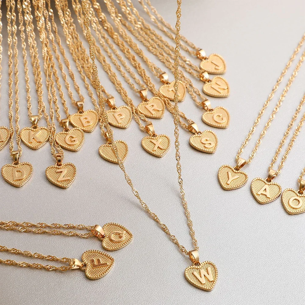 Модное женское ожерелье с надписью из сплава