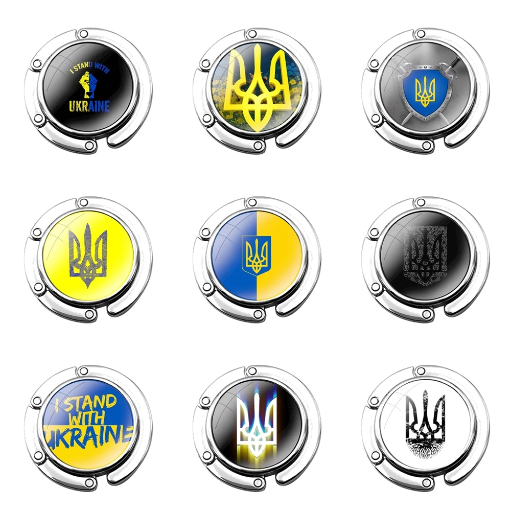 Складной крючок для кошелька женщин складной декоративный хранения сумок