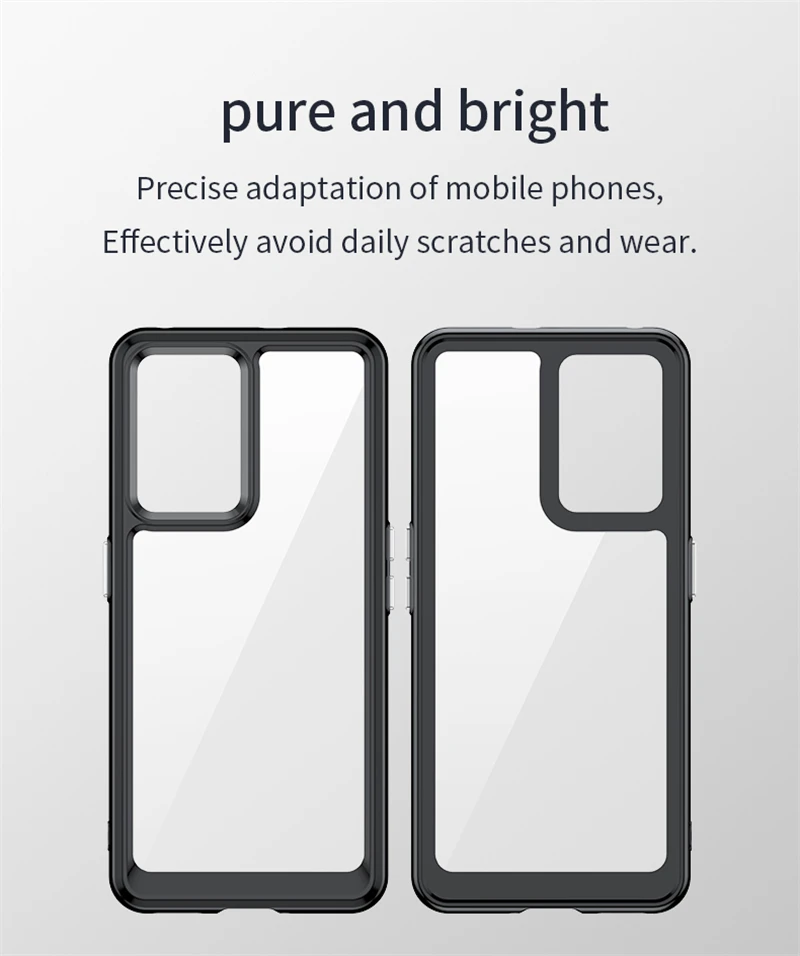 Transparent Case For Realme GT Neo 3 Case Colorful Protective Silicone Back Case For Realme GT Neo 3 Cover For Realme GT Neo 3