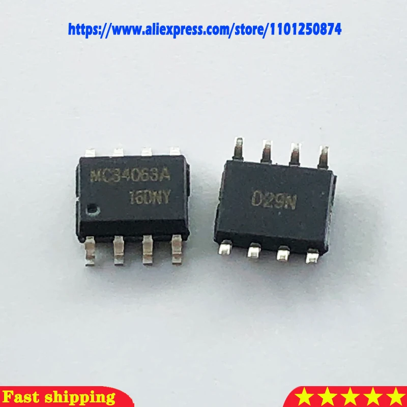10PCS MC34063ADR2G MC34063 MC34063A 34063 SOP-8 | Integrated Circuits