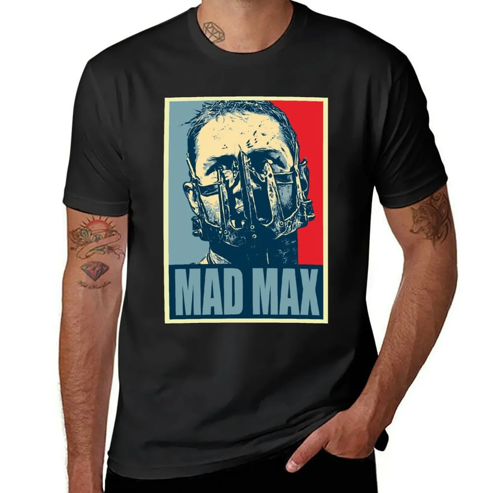 Футболка Tom Hardy синяя арховая одежда мужские футболки повседневные стильные