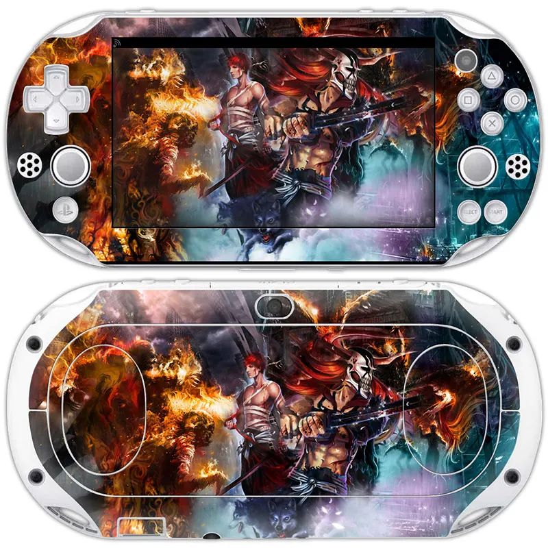 Стильная Виниловая наклейка для консоли PSP Vita2000 милый мультяшный стиль на заказ