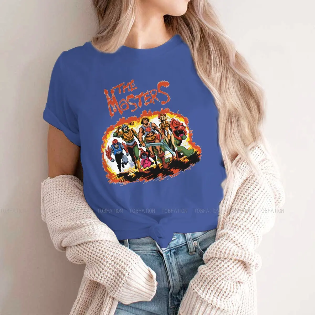 

Уникальная футболка Fire для девочек, мастера вселенной, фантастический мир, высокое качество, новый дизайн, графическая футболка 4XL Распродажа