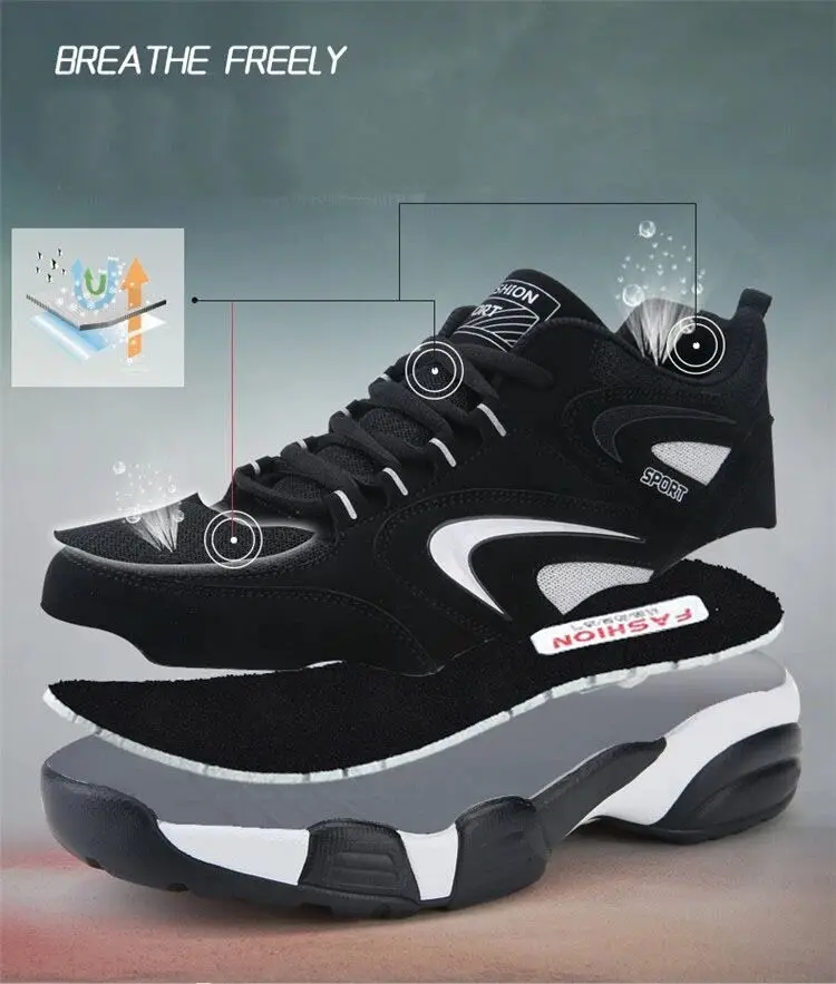 New Running Shoes for Men Women Summer Autumn Sneakers Outdoor Male Walking Sports Shoes Tennis Gym Shoes Big Size 36-47