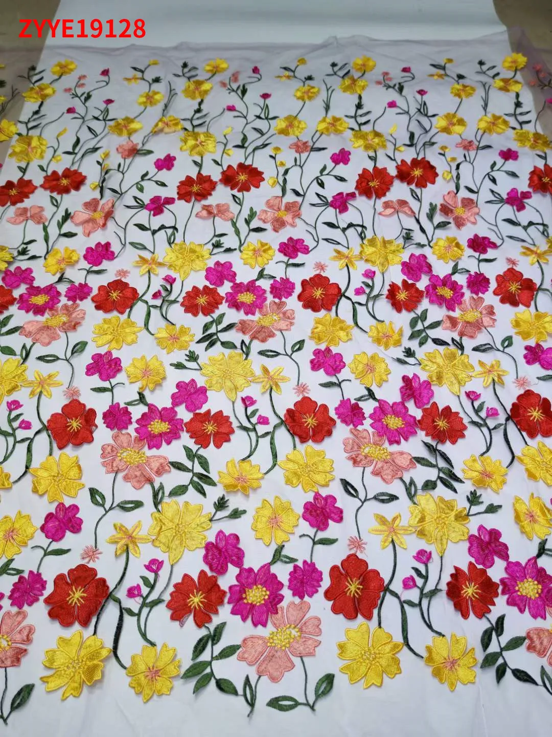 Африканская ткань замечательная вышитая тюль ткани свадебная Дубай бисерные -