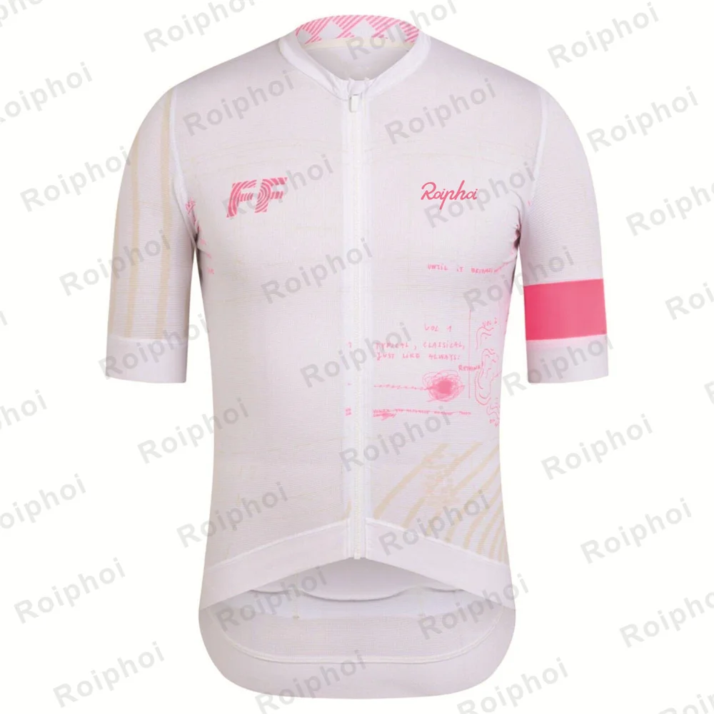 

2023 ROIPHOI New Men's PRO TEAM AERO JERSEY Cycling Mountain Bike Breathable Aerodynamic Race Biking Jersey Tops