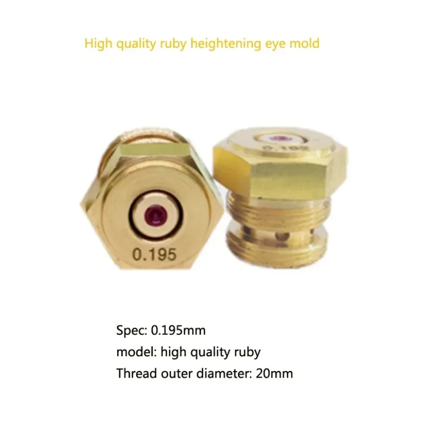 EDM части рубиновый молибденовый направляющий элемент для проволочной машины