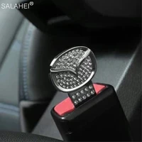12pc metal with diamond car safety seat belt buckle clip seatbelt stopper plug for mazda 2 3 6 cx4 cx5 cx 5 axela cx3 atenza