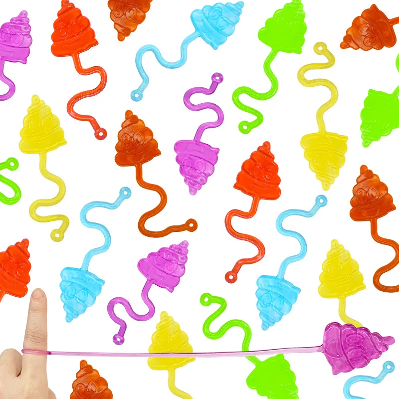 10 шт. телескопическая эластичная какашка Хэллоуин креативный трюк